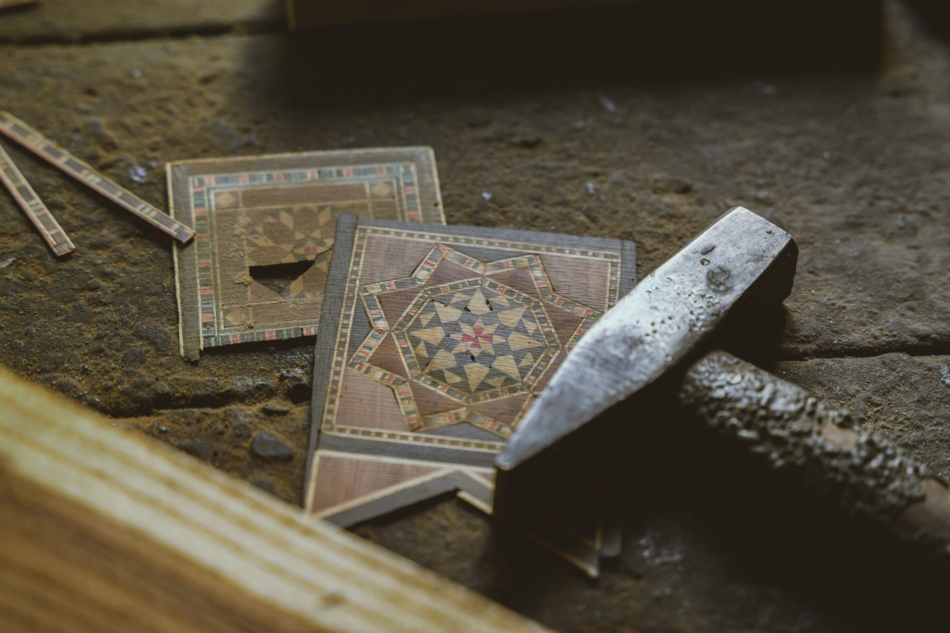Cabinetmaker's studio in Lombardy